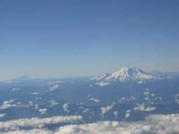 Four Cascade Volcanoes