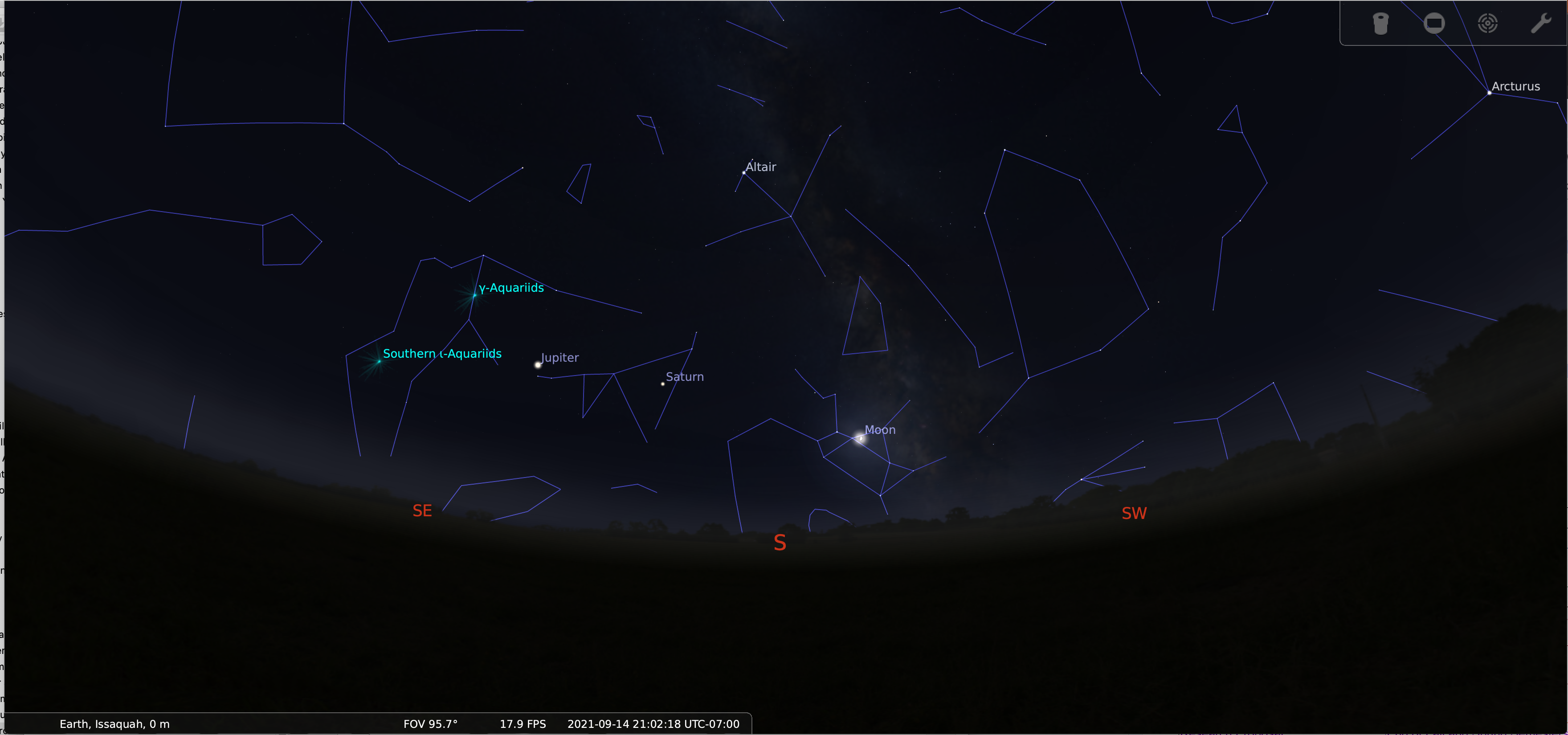 Stellarium Sept 14 2021 9pm