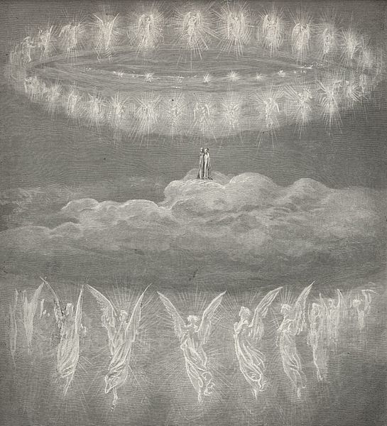 Angels in Canto 14 by Gustave Doré